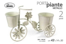 Bici porta pianta metallo - bici,