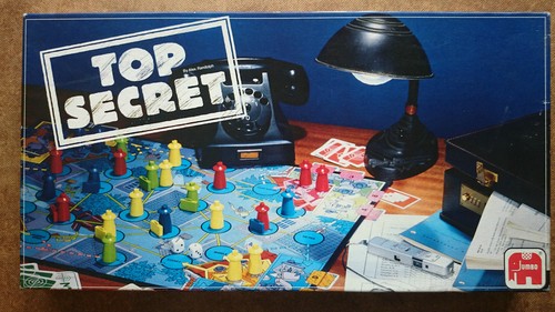 Top secret gioco - top, da
