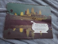 Calendario vintage da viaggio