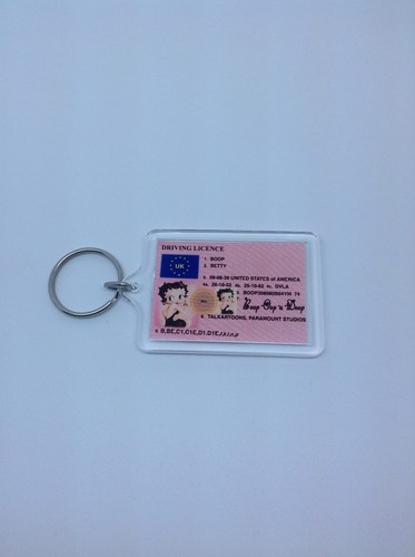 Betty boop keyring xmas - keyring,