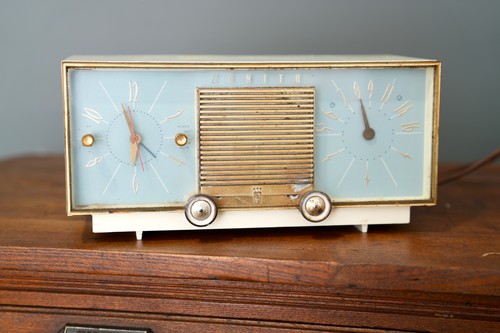 Radio orologio zenith 1960 - radio,