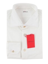 Camicia Bianca In Cotone Kiton