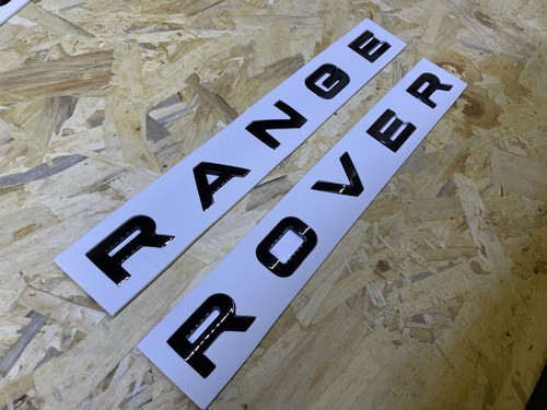 Scritta range rover - x,