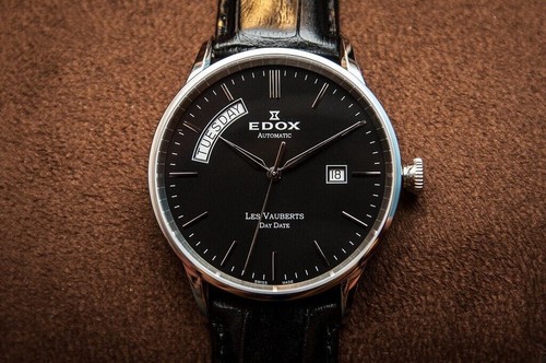 Edox les vauberts day date - vauberts,