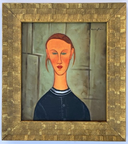 Amedeo modigliani olio tela - olio,