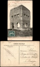 CPA Autun Édifice Romain dit