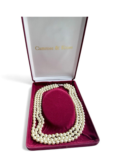Collana perle finte camrose - collana,