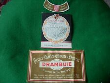 ETICHETTA LIQUORE VINTAGE DRAMBUIE*