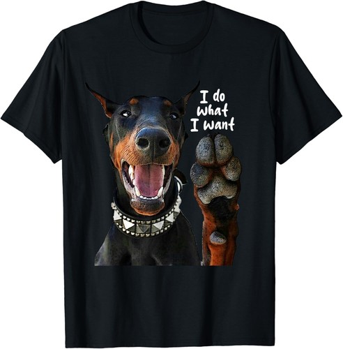 Funny portrait doberman - portrait,