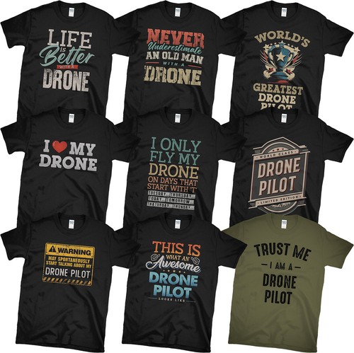 Magliette pilota drone scegli - magliette,