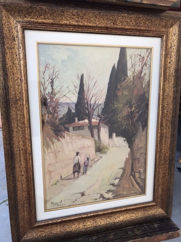 Olio tela firmato - olio, 1978