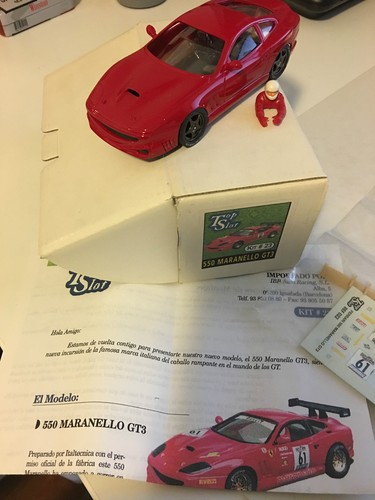 Slot ferrari 550 - ferrari, maranello