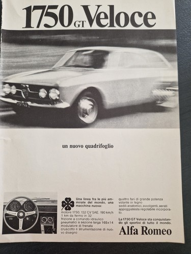 Pubblicità auto alfa - pubblicitÀ,