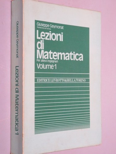 Lezioni matematica volume - lezioni, di