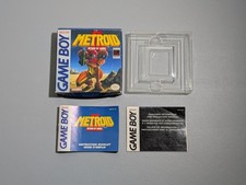 Metroid II 2 Return of Samus (Nintendo Game Boy) scatola originale, manuale e inserto
