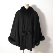 Poncho cappotto BALMAIN in