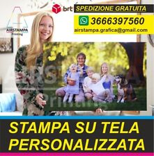 Stampa su Tela con Telaio in Legno incluso Foto su Tela Personalizzata 100X70