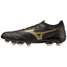 MIZUNO MORELIA NEO IV BETA ELITE MIX SCARPETTE DA CALCIO TERRENI BAGNATI NERO OR