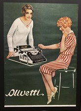 Manifesto pubblicitario OLIVETTI.  M20