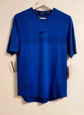 T-Shirt Nike Tennis Nadal Blu