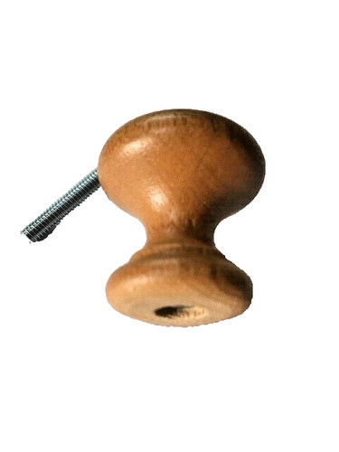 Pomello pomolo legno mobili - pomello,