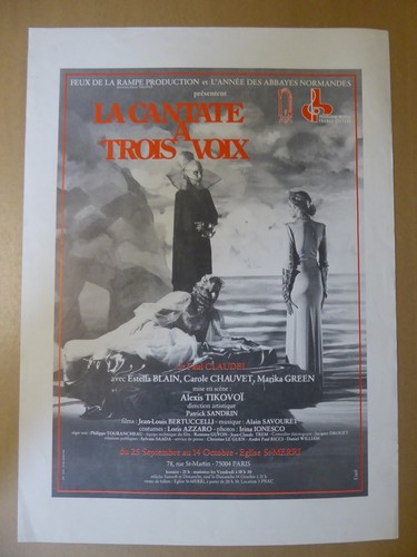 Cantate trois voix p - voix,