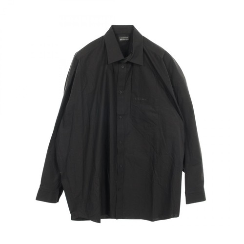 Camicia balenciaga cotone nero - camicia,