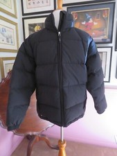 QUECHUA CAPPOTTO IMBOTTITO TRAPUNTATO NERO CON CAPPUCCIO BAMBINI RAGAZZI RAGAZZE Taglia 14A