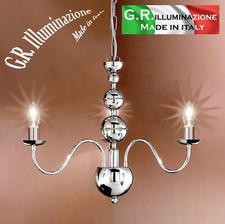 LAMPADARIO MODERNO CROMATO 3