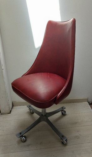Poltrona vintage girevole - vintage,
