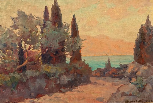 Sosnovsky arsenij paesaggio - arsenij,,
