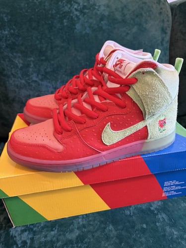 Nike dunk high - sb, strawberry