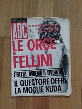 ABC 1969/18 Le Orge Di Fellini - Raquel Welch