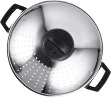 Pentola in Acciaio Con