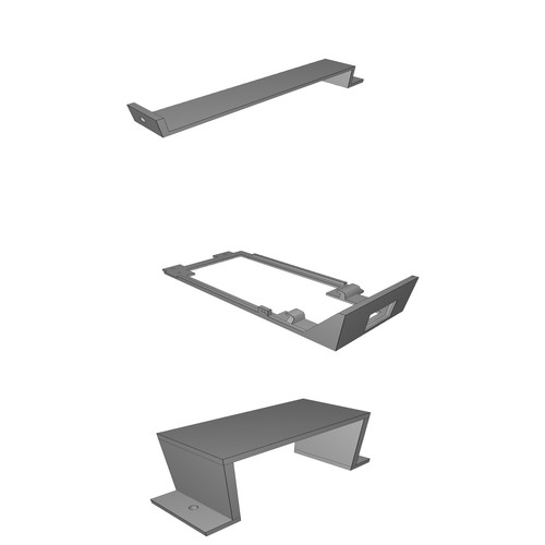 Supporto porta lastre vetro - supporto,