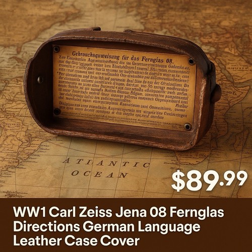 Ww1 carl zeiss jena - zeiss, fernglas