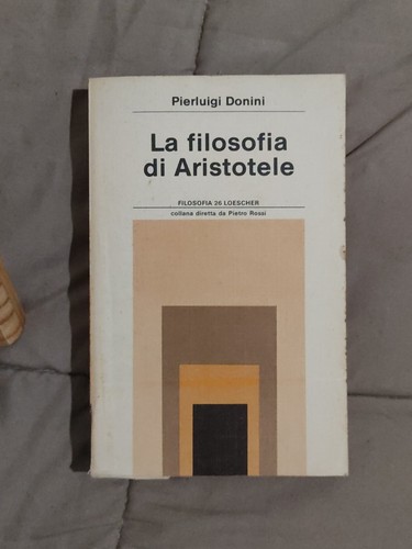 Filosofia aristotele - la, di
