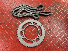 Pignone e catena trasmissione