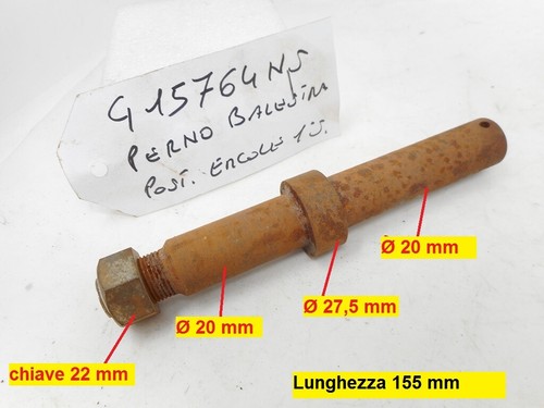 Perno balestra sospensione