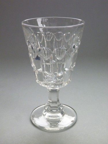 Antique glass rummer goblet - glass,