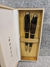 Cross Dubai Set Penna e Matita Nera AT0271-2 Vintage Raro Scrivania Ufficio NUOVO