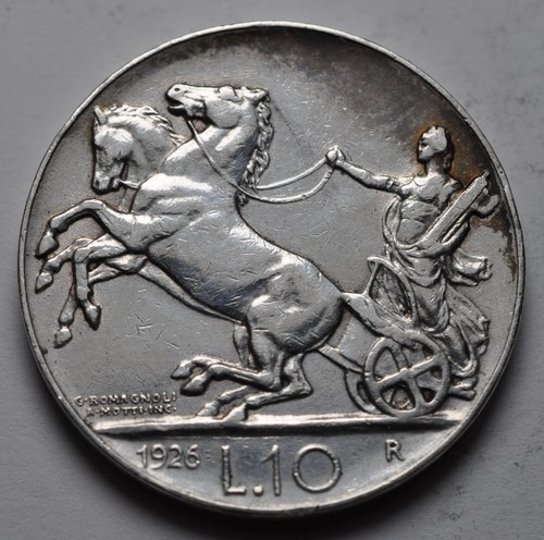 Lire 1926 argento re - 1926,