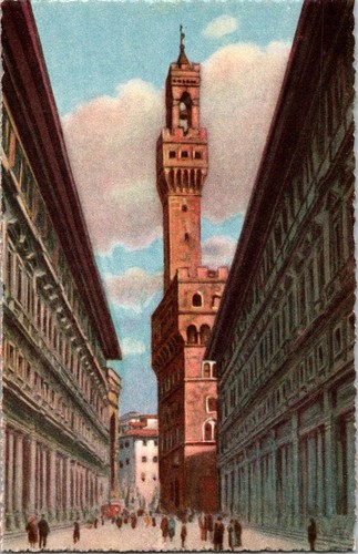 Cartolina epoca firenze - cartolina, d'epoca