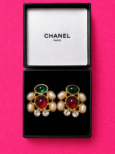 Rari orecchini vintage - vintage, chanel