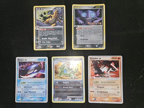 Lotto pokemon holo vintage