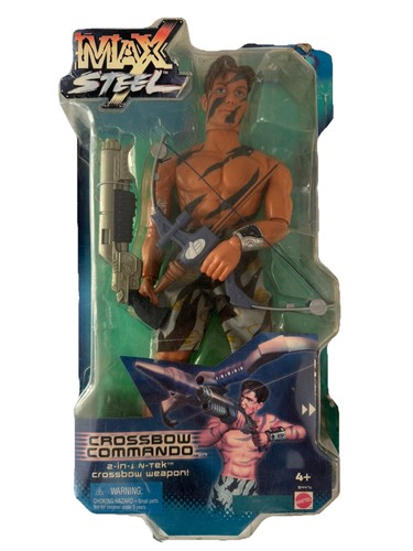 Modellino max steel crossbow - max,