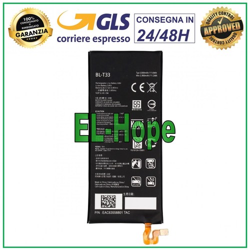 Batteria t33 per q6 - lg,
