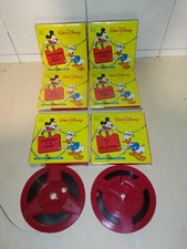 6 Filmini Super 8, Walt Disney Cinecasa, Colori