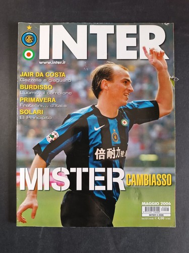 Rivista inter mister cambiasso - inter,