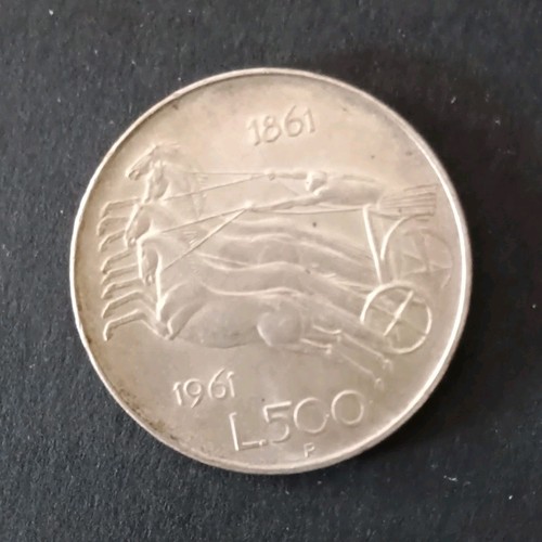 Repubblica italiana moneta - moneta, 500